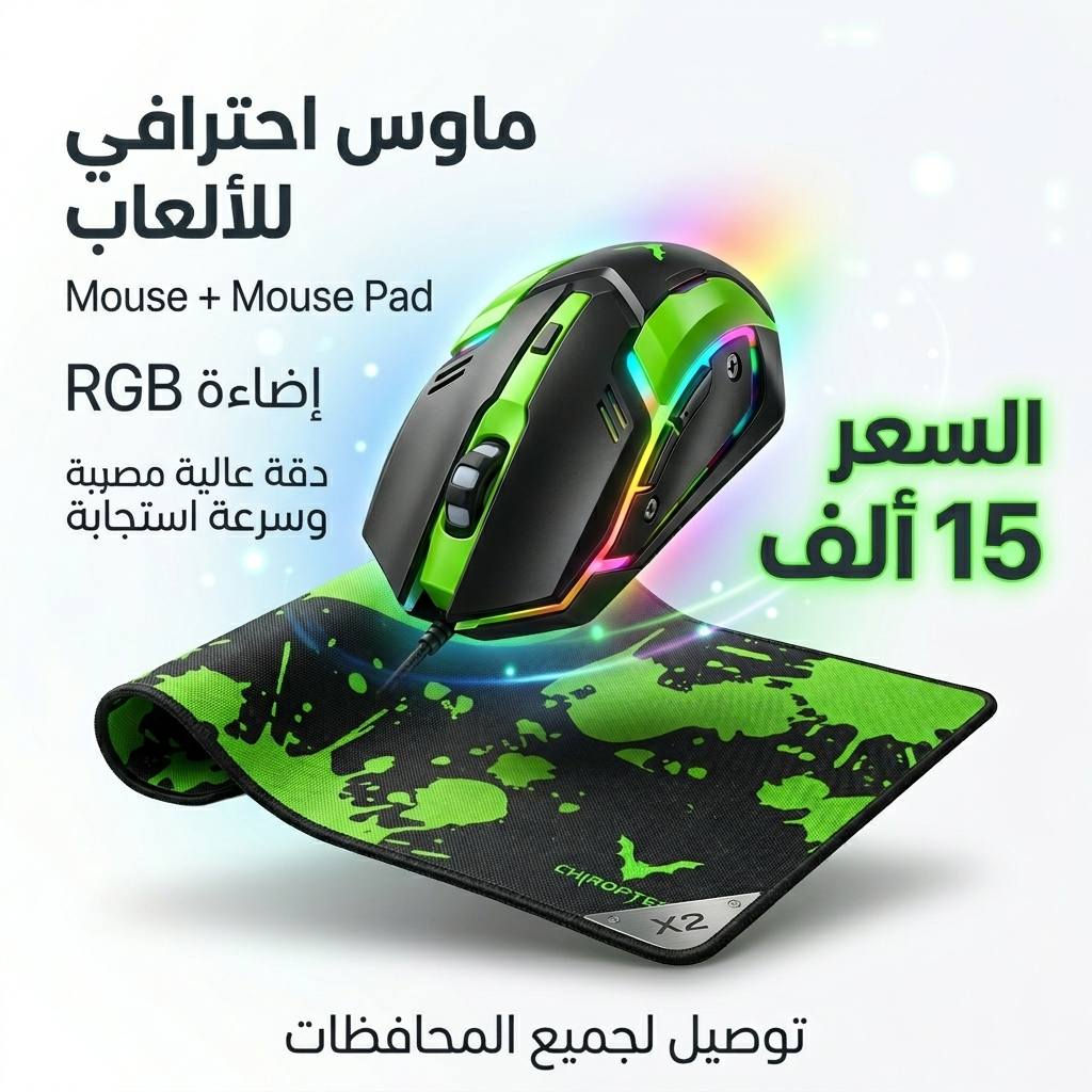 🔥 عروض منتجات ماوسات وكيبوردات 🔥
🎮 أسعار المنتجات داخل الصور

🚚 توصيل لجميع محافظات العراق مقابل 5 آلاف دينار

📍 العنوان: واسط، الكوت، داموك، قرب صيدلية حسني
📞 للتواصل: ***********
