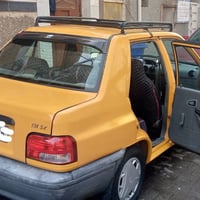 سايبه موديل 2016 مصبوغه حزام للجماليه وبيها طخه باللغد صفحه السايق ومص...