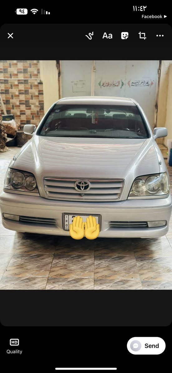 سلام عليكم ملكه للبيع مديل ٢٠٠٠ اصل تلث دكم دبل شاشه مكينه ديفور كبير تخم تاير حداديه جديده امامي خلفي رقم نجف إنكليزي بسمي ثاني يوم احولك شاصي ٧٥ سياره ماعايزه  برغي مال جناي كفاله من دكت جاكوج اسعر عله هاذه رقم ***********
