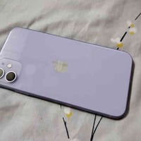 موبايل ايفون ١١ عادي ذاكره ٦٤ بطاريه ٨٣ مبدل شاشه اصليه فيس ايدي شغال ...