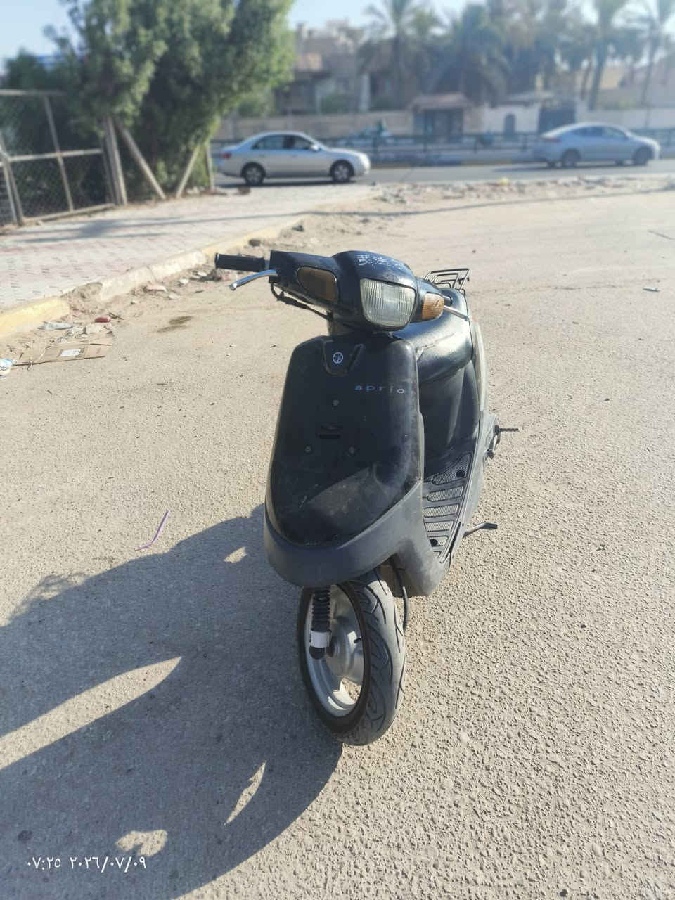 السلام عليكم دراجه بطه ياماها دراجه موديل 2003 ما مفتحوحه دراجه نظيفه بيه كسر بل الكفر الامامي فقط كفراته بلاديه كهربائياته كله شغاله حته السلف شغال السعر 350 العنوان كربلاء قرب مستشفئ العباس الأهلي الرقم***********
