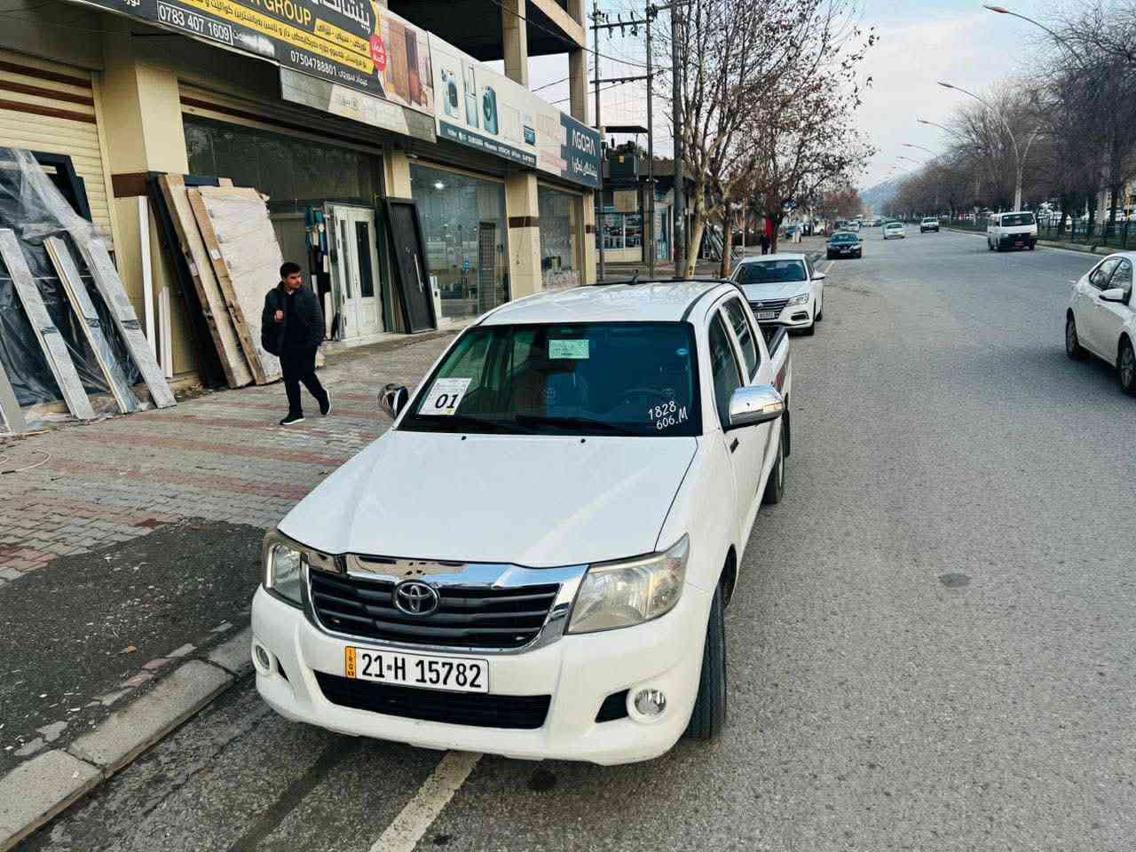 مەرزیە   ٢٠١٣. پارچەرەش لەسەر ساخە
گێر و مەکینە ئەکسل. کامل بەشەرت مەکینە بەس قەپاخ کرایتەوە .

١٥٠ هەزار  رۆشتوە نمونە لەجوانی رەقەموو سەنەوی تا ٢٠٣٠ نوێیە .

نرغ: 168 و مەجاڵ .

*********** 

شوێن . سۆران
