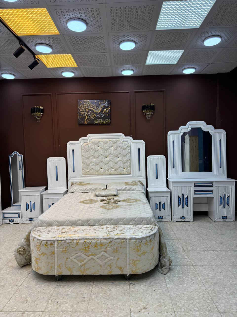 🧿بًسِمً آلَلَهّ آلَرحًمًنِ آلَرحًيَمً🧿

  { وَكَأَيِّن مِّن دَابَّةٍ لَّا تَحْمِلُ رِزْقَهَا اللَّهُ يَرْزُقُهَا وَإِيَّاكُمْ ۚ وَهُوَ السَّمِيعُ الْعَلِيمُ   }

#زبائننا_الكرام_نسعى_دائماً_لخدمتكم_وتلبية_طلباتكم_بكل_حب_واهتمام

#تخفيضات_وعروض_مميزة_بمناسبة_شهر_رمضان_الكريم

#عروساتنا_وعرايسنا_الحلوين_سوينالكم_تخفيض_على_غرف_النوم_بمناسبة_رمضان_الخير_والبركة

#العرض_لمدة_شهر_فقط_رمضان_فقط 
 😥#سارع_واحجزلك_غرفة_قبل_انتهاء_العرض

#موديلاتنا_رائعة_ومميزة بكل تفاصيها 

جميع الموديلات تتكون من   9⃣   قطع
 
#نوع_الخشب_صاج_عراقي_لكن_التصاميم_تركية  

مكونات الغرفة/
  1_كنتور
2_ زاوية
3_السرير  4_تاج عالي 5_تاج ناصي
  6_ميز جانبي 7_عدد 2  8_ميز مراية 9_ميز جزامة

قطعتين إضافية حسب رغبة الزبون  سعرها ❗75❗#شازلون_طابورية

كنتور 6 أبواب طابق واحد

ارتفاع  الكنتور 2,40
عرض 3,20

وجه الكنتور NDF  ٥ ملم

داخل الكنتور معاكس أبيض 3ملم

زاوية بارتفاع الكنتور

السرير 6 أرجل
عرض السرير 150 // طول السرير 200

الصبغ حراري درجة أولى

#خصم_50_الف_من_سعر_الغرفة 🎁#للعرسان
#التخفيض_شامل_لجميع_الموديلات_الفترة_محدودة

#والف_الف_مبروك_لعرسان_سنة_2026 ومبارك عليكم شهر رمضان
يتوفر خدمة توصيل وشد لكافة محافظات العراق 

✓ للتواصل أو لأي استفسار، يمكنكم مراسلتنا و نسعد بخدمتكم 🤝...

https://t.me/homemakinga


**إذا كنت صاحب هذا الإعلان وتريد حذفه لأي سبب، رجاءا أرسل رسالة إلى الدعم الفني**