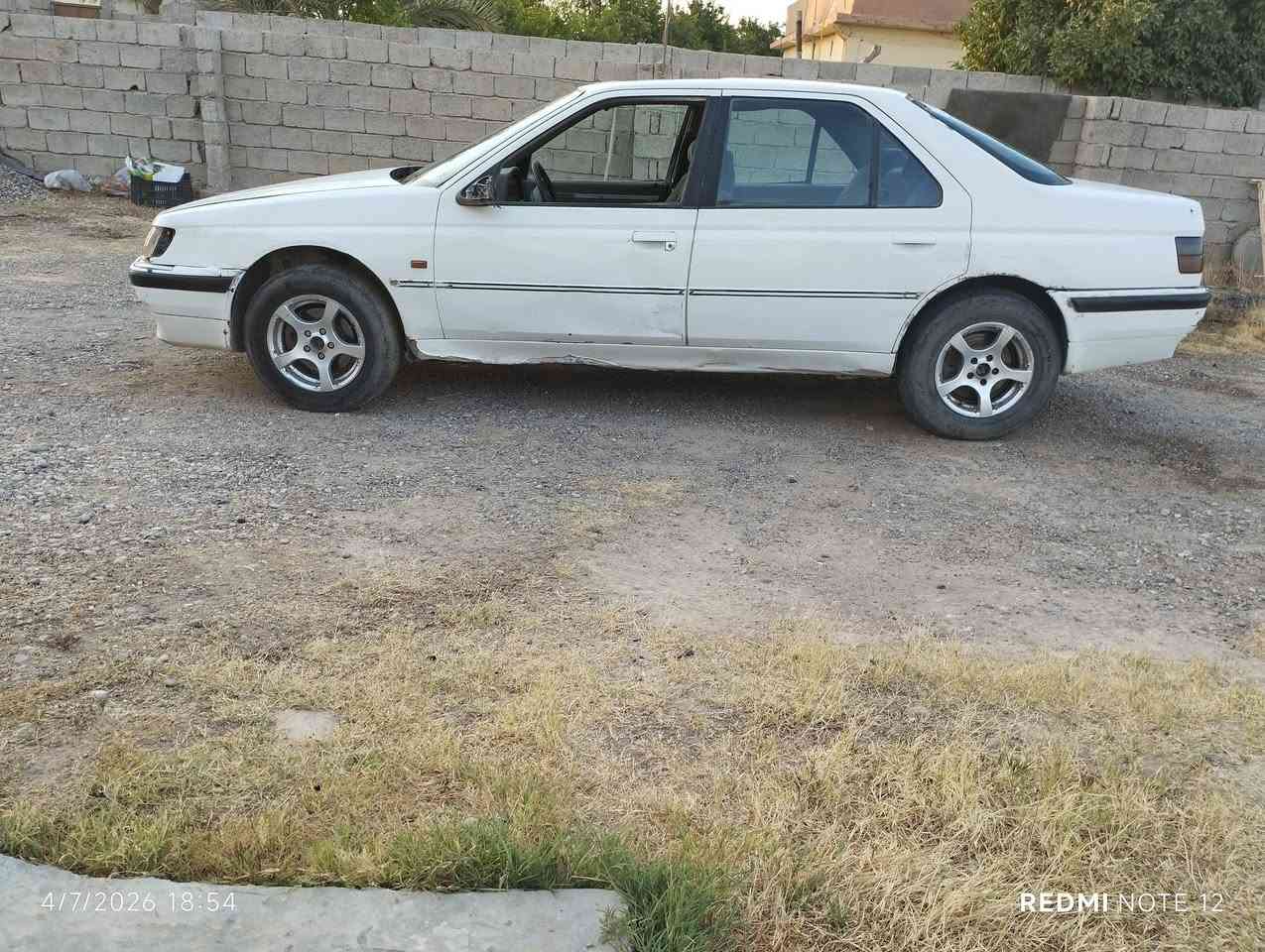 بيجو 605 موديل 1992 رقم كركوك ألماني مشروع وطني سنويه لغاية 2027 محرك فرخ بطه حجم 20  السعر 20 ورقه وبيه مجال للأتصال ***********
