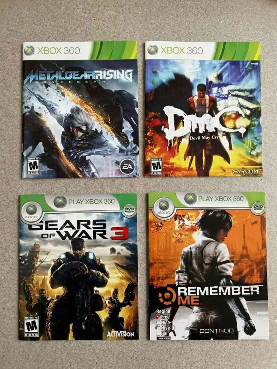السلام عليكم، مقتنيات شخصية 
🎮 للبيع مجموعة Xbox 360 متكاملة وجاهزة للاستخدام 🎮

✅ 30 لعبة Xbox 360 متنوعة من أشهر ألعاب الأكشن والمغامرات والرعب والعالم المفتوح.
🔥 تضم عناوين قوية مثل:
GTA IV - Assassin's Creed - Call of Duty - Resident Evil - Dead Space - Far Cry - Batman - Crysis وغيرها الكثير.

🎁 13 لعبة إضافية هدية مع المجموعة.
💻 3 ألعاب للكمبيوتر (PC) هدية.
 
🎮🎮🎮 4 أذرع تحكم جديدة وغير مستخدمة هدية مع العرض.
💾 ميموري كارد تحتوي على ملفات حفظ وتقدم للعديد من الألعاب.

✅ المجموعة جاهزة للاستخدام مباشرة.
✅ البيع للمجموعة كاملة فقط.

📍 الموقع: النجف.

📩 للاستفسار  أسألني بالتعليقات .


**إذا كنت صاحب هذا الإعلان وتريد حذفه لأي سبب، رجاءا أرسل رسالة إلى الدعم الفني**