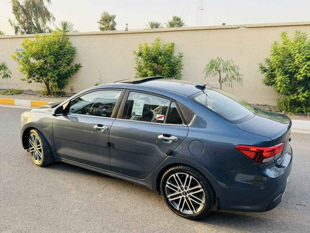 سلام عليكم
كيا ريو 2019 امريكي فئة EX

ضرر بنيد فقط تبديل نفس الون والسونار مرفق بالمنشور
رقم انبار معوقين باقي عليها ٣ اشهر تصير حرة 

فول مواصفات

بصمة تشغل +بصمة ابواب دخول ذكي

محرك 1600

تحكمات مقود بالكامل 

تدفئة مقاعد 

تدفئة مقود

نظام السبورت 

فتحة سقف

شاشة تدعم اندرويد اوتو وابل كار بلي كامرة خلفية

فتح الصندوق عند الاقتراب

 

تخم تاير جديد ويل ١٧ البلادي

قفل سرعة

داخل صاج ملكي

منضومة زنون + بك لايت خلفي  Led

السعر ١٠٥ بيها مجال

مكان السيارة الانبار هيت

***********
