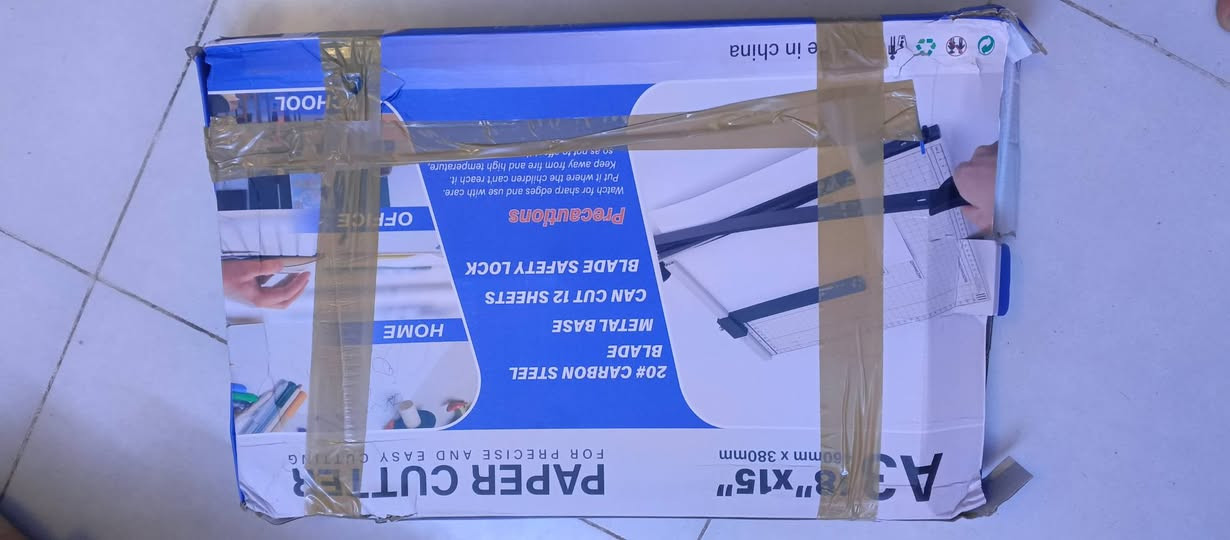 قطعة تخص قص الورق والصور وهيج أمور كلها حديد حجم كبير ،قيم واخذ بالي يرضي الله


**إذا كنت صاحب هذا الإعلان وتريد حذفه لأي سبب، رجاءا أرسل رسالة إلى الدعم الفني**