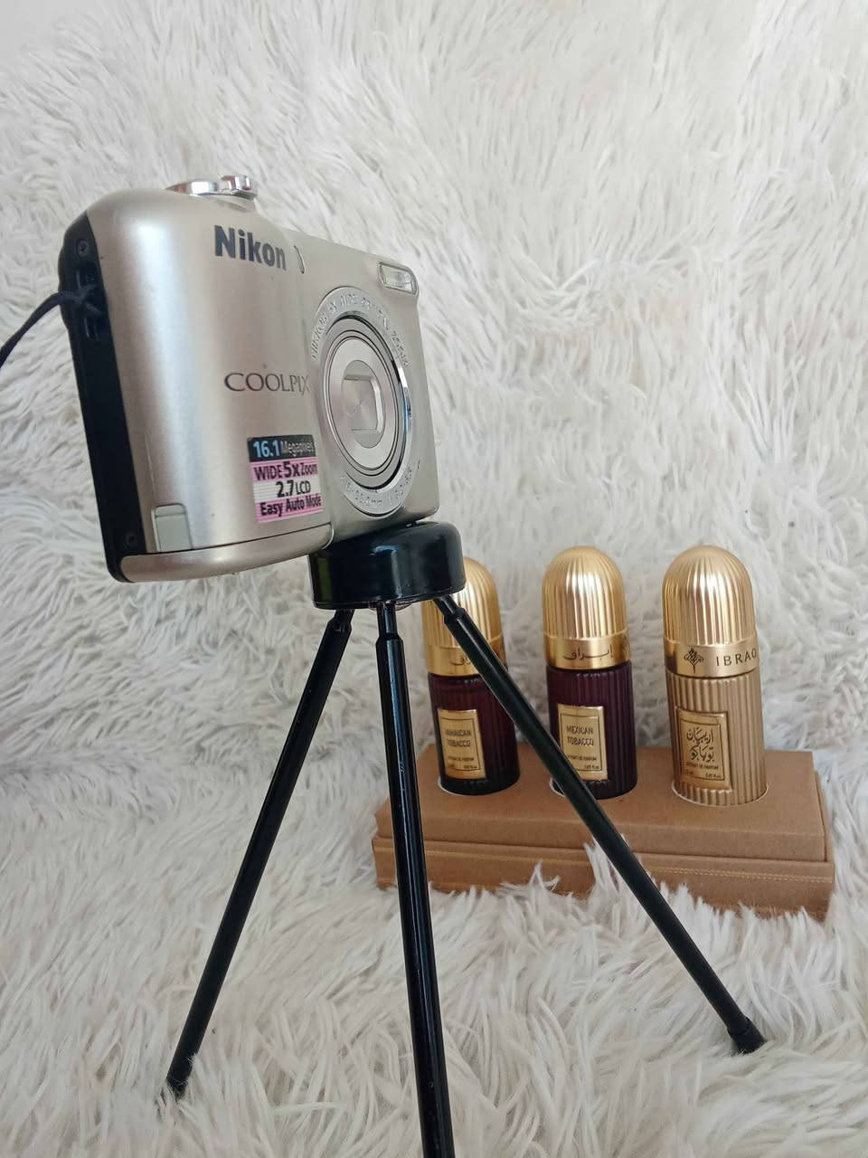 كاميرا نيكون COOLPIX أصلية 📸
دقة 16.1 ميگابكسل تصور صور واضحة ونقية.
بيها زوم بصري 5X للتقريب بدون ما تخرب الصورة.
ممتازة للسفر والتصوير اليومي وصناعة المحتوى.
✔️ خفيفة وسهلة الاستخدام
✔️ شاشة 2.7 بوصة
✔️ تصوير صور وفيديو
✔️ نظيفة وتشتغل تمام كركوك, العراق


**إذا كنت صاحب هذا الإعلان وتريد حذفه لأي سبب، رجاءا أرسل رسالة إلى الدعم الفني**