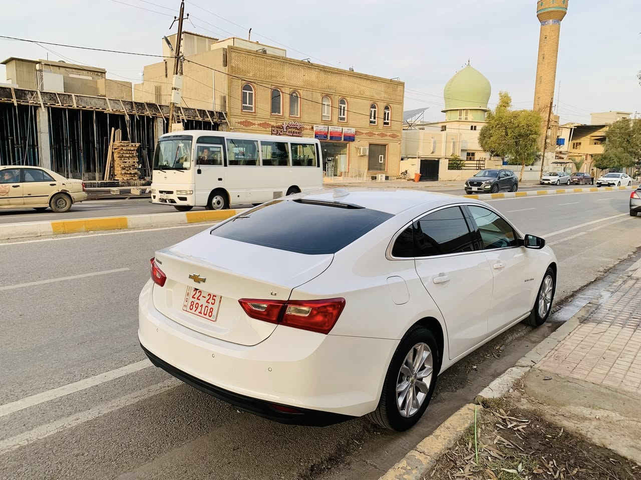 للبيع شفروليەت ماليبو  LT 2023
الظرر بنيد صبخ بدون دواخل  ٤ قطعة كلير أمريكي 
السيارة نظيفة جداً من الداخل والخارج.

السيارة مفحوصة وجاهزة لإصدار الرقم

السعر بدون رقم (لوحات): 107$
السعر مع رقم كامل: 120$
عنوان/ اربيل شريكة هەوراز
***********
