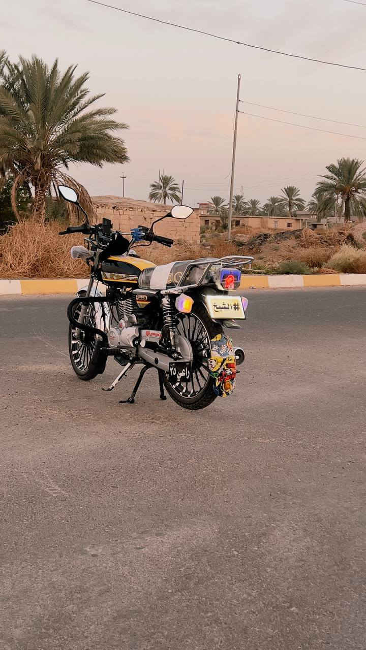 دراجه ايراني لبيع موديل 25لون اسود محرك 150دراجه مكفوله من تاير امامي لتاير لخلفي سعر دراجه 750 مجال لستفسار ع هاذا رقم ***********/
