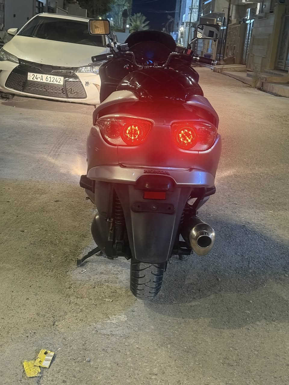 ‏سلام عليكم دراجة نظيفة نفس ما موضحة بالصور الشراي يتصل***********. ***********
