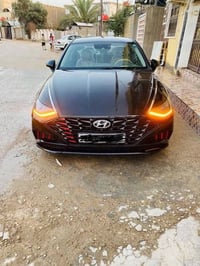 للبيع سوناتا 2023   فول مواصفات السياره حادث بجم بنيد صبغ وجاملغ جهت س...