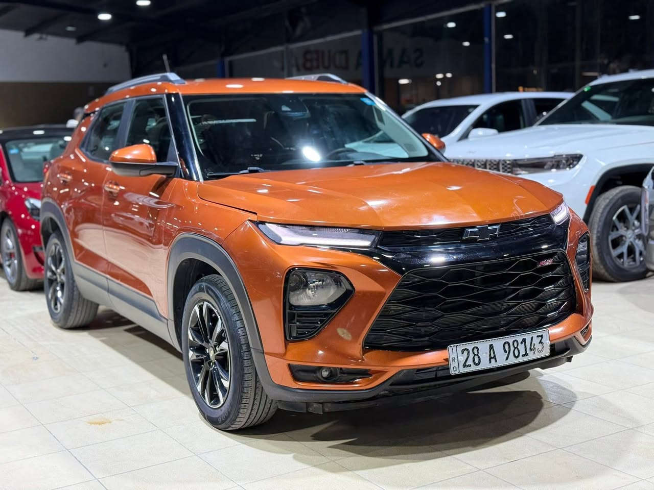 #المركبة : شيفرولية تريل بلايزر LT
#الضرر  : جاملغ وبنيد
#الرقم : نجف

#المواصفات : 

▪️الموديل : 2022
▪️المحرك : 1.3L توربو (اربعة سلندر) 
▪️العداد : 57 الف ميل حقيقي 
▪️حجم الويل : ويل كب حجم 18
▪️لايتات زينون عالي وناصي مع حاجب LED
▪️بصمات عدد 4 للابواب مع بصمة تشغيل
▪️رادار امامي مانع تصادم
▪️حساسات الأنحراف عن المسار
▪️كشنات السيارة مخمل اسود
▪️تحكم فول كهرباء لكرسي السائق
▪️شاشة الدشبول حجم كبير
▪️تبريد قطعتين امامي وخلفي
▪️تدفئة لكشنات المقدمة
▪️تشغيل عن بعد
▪️كامرة خلفية دوارة اصل
▪️سايد بريك دكمة
▪️سستم صوت 
▪️تحكم ستيرن جهتين بلوتوث وحاكية وكروس سرعة وتحكم صوت 
▪️نظام ABS مانع انزلاق

***********
