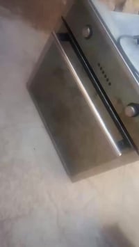 فرن كبير • مستعمل مرتين • جديد بالنايلون