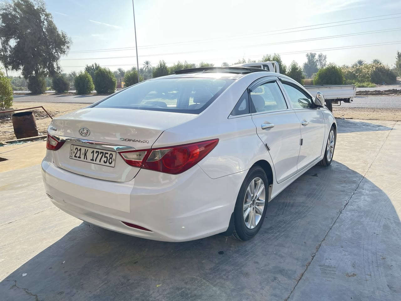 سوناتا 2011 خليجي 

رقم سليمانيه دولي تحويل مباشر 

محرك 2.4 دوش 

سياره كفاله عامه عدا البنيد بي رش صبغ قليل اثر حراد 

فول مواصفات 1/1 عدا البصمه 

سقف بانورما + اشاير بل مري + مري شفط + كشنات مخمل  +تحكمات ستيرن + ويل كروم +حساسات 

وباقي  تفاصيل اتصل وتدلل 

السعر  122وبيها مجال 
مكاني بابل محاويل 

هاتف /***********
