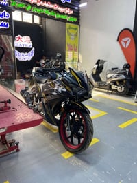 دراجه ار 200 مرقمه كامله رقم اربيل زيرو ماشيه 40km للبيع السعر 3ملاين ...