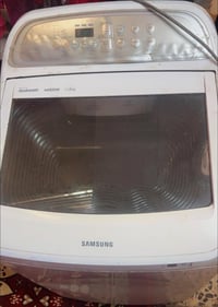 غساله اوتماتيك سامسونك ١١ كيلو للبيع ب ٣٥٠ وبيها مجال بسيط للتواصل ٠٧٧...