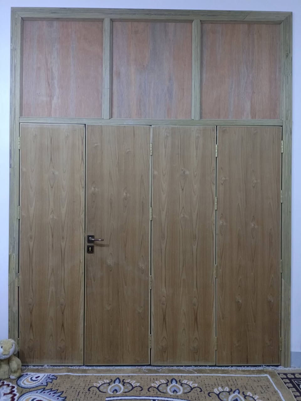 باب دفترية خشب تزگام عراقي جديدة اقل من سنة نوع الخشب روسي ارتفاع 3.20 عرض 2.50
السعر 500 الف
للتواصل ***********
