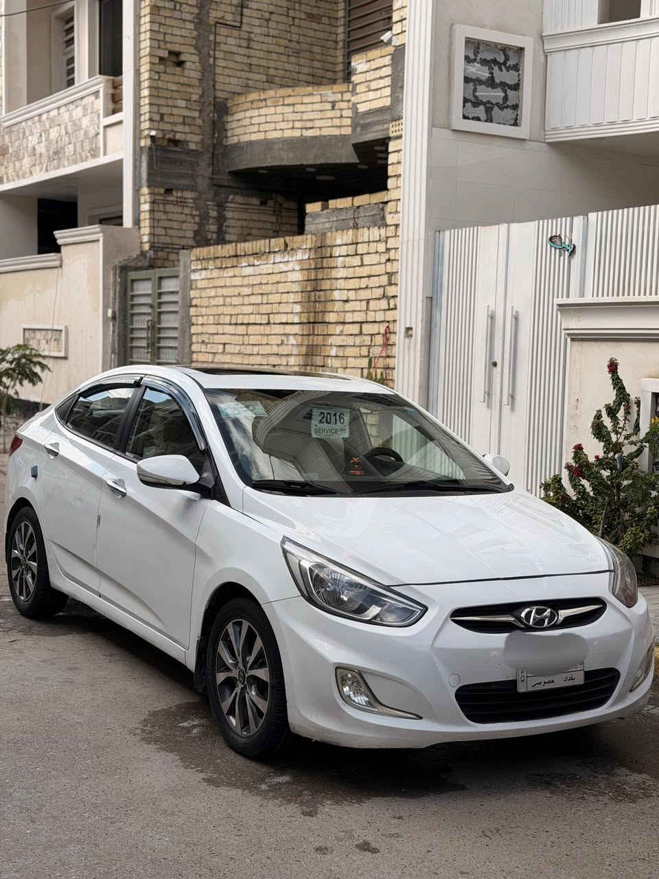 اكسنت وارد خليجي موديل ٢٠١٦ بيها صبغ وملاحضات  امبينه بل سونار مرفق مع الصور مكينه ١٦٠٠ وكير وصدروتبريد كل مكفول سياره بيها فتحه وتحكم وحساسات خلفيه السعر ٨٧ بيهامجال الاتصال ***********عنوان الشعب رقمها بغداد
