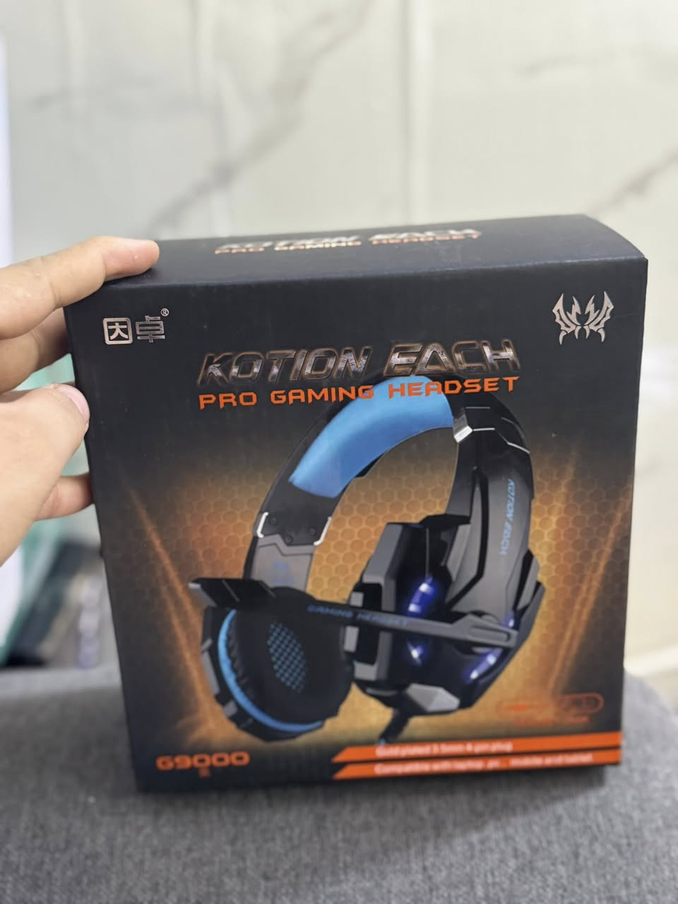 سماعة الألعاب KOTION EACH G9000 Pro مزودة بميكروفون وإضاءة LED، وتتميز بتوافق واسع مع أجهزة الكمبيوتر وأجهزة الألعاب. سعر ٣٠ الف


**إذا كنت صاحب هذا الإعلان وتريد حذفه لأي سبب، رجاءا أرسل رسالة إلى الدعم الفني**