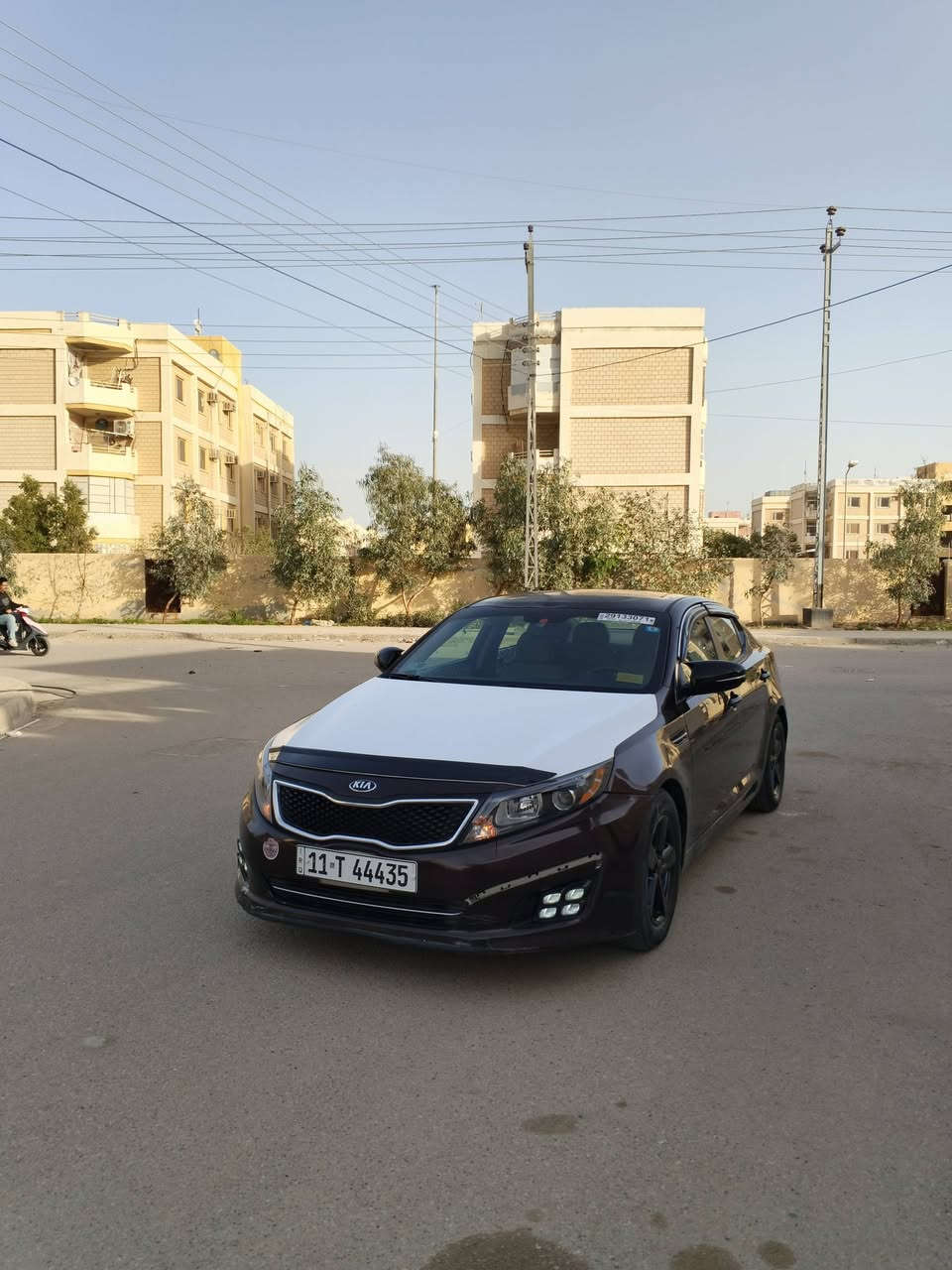 سياره كيا اوبتيما مديل 2015 وارد امريكي حادثه جاملغ وبنيد مبدلات مكفوله من الكلبه والعيب الشرعي مكينه وكير مكفولات
مواصفاتها 
مكينه GDi  
تحكم استيرن جهتين 
تبريد+تدفئه 
كير اتوماتيك+عادي رياضي 
شاشه تاب
نظام ايكو تقليل وقود+نظام سبورت
ماشيه 180mi
شاشة اعطال 
سنتر لوك 
اشاير امريا 
بلوجكترات 
دواخل بيجي المرغوب 
سياره جاهزه اي نقص مابيه رقم بغداد انكليزي بسمي سنويه 29مشروع وطني سعره 105 مكانه ذي قار المركز 
***********
