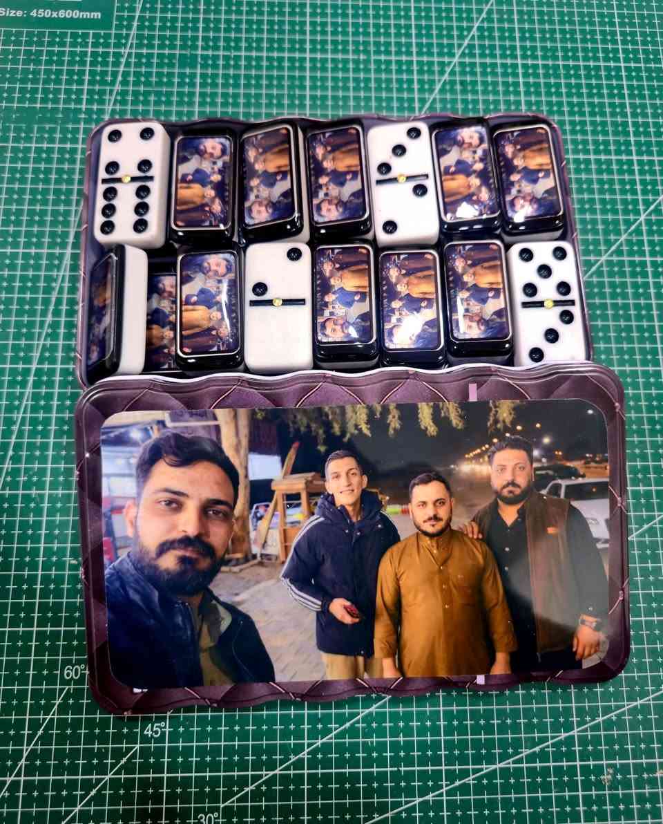 🎲✨ دومنه مميزة بطابع خاص ✨🎲

حول ذكرياتك إلى لعبة ممتعة! 😍
دومنه بطباعة حرارية عالية الدقة مع صورك أو صور أصدقائك 👬📸

✅ جودة طباعة قوية وواضحة
✅ تصميم حسب الطلب (صورتك الخاصة)
✅ هدية مثالية للأصدقاء والعائلة 🎁
✅ شكل فخم ومميز يخلي اللعب أحلى

💥 سوي دومنتك باسمك أو بصورتك الآن!
📩 للحجز والاستفسار راسلنا على الخاص
#ابوالجودللطباعةالحرارية❤️🔥 
***********
#دومنه #طباعة_حرارية #هدايا #ابداع #ذكريات
