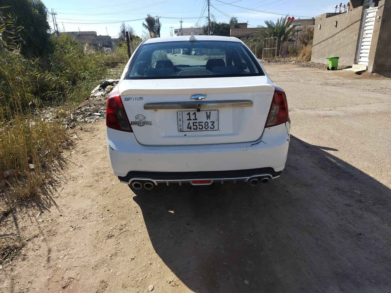 يالله السلام عليكم أوبترا ٢٠٠٤ الشركة العامه مكفوله ميكانيك كهربائيات صدر أمامي خلفي جديد تخم تاير رقم بغداد انكليزي بسمي كشر مكفول عده مكانات قليله صبغ بدون داخل السعر ٦٠ وبيه مجال الاتصال على الرقم *********** أو *********** مكان بغداد التاجي ابو عضام
