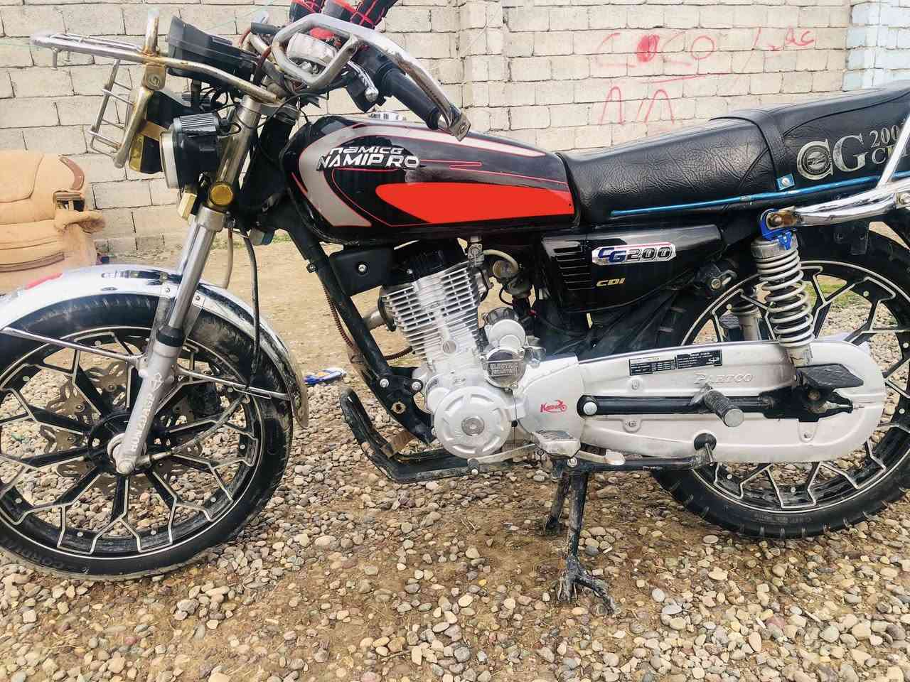 السلام عليكم موطور للبيع نامه برو موديل 2024 مكينه شرط ما مطخوخ صبانه كله ابلادي  من اتير للتير  مكينه cc200 اسعر 625 بي مجال للطيبين ارقم *********** موجود خاص او وتساب
