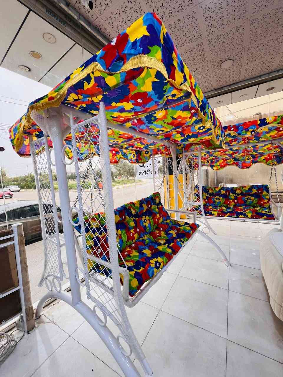 جملة فقط جملة فقط 📍📍
مرحبا عليكم حبايبنا بظل ظروف الي يمر بيه العراق  من حرب وأزمات 😥😥بس ما عفناكم اليوم وفرنالكم وجبة جديدة  من مراجيح ٣نفر وميز حديقة بأ اكثر من ٣انواع 
وبأسعار تنافسية للاستفسار والحجز الاتصال على الارقام التاليه 
***********عباس 
***********عبدالله
***********أبراهيم
