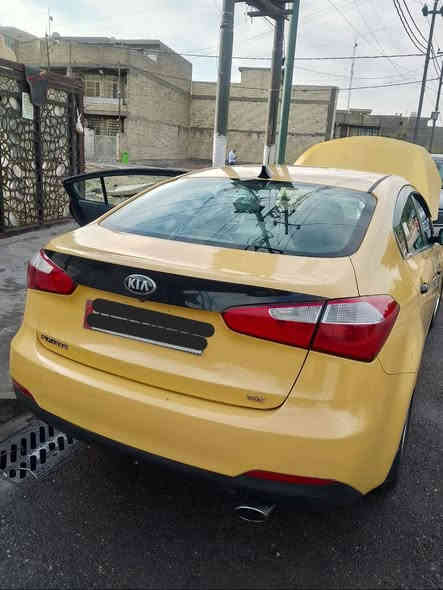 كيا فورتي موديل 2014 حادث جاملغ وبنيد رقم بغداد السعر 103ورقه وبيه مجال رقمي ***********
