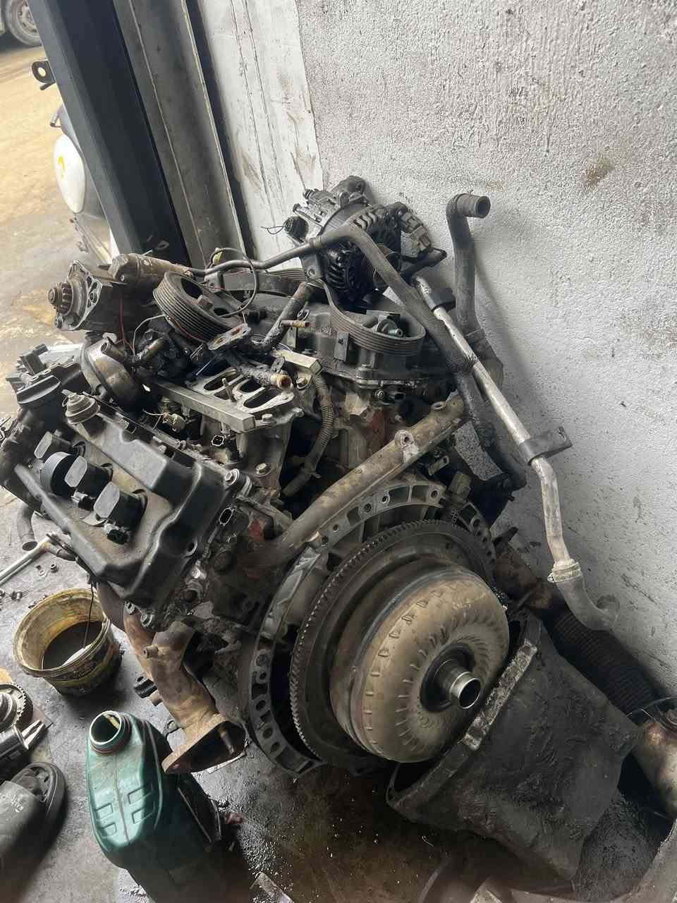 سلام عليكم يوجد محرك وكير وضفيرة نيسان باڤندر 2008 الكير كفالة بس المحرك طافي يعني طابوكه 
الرقم ***********
