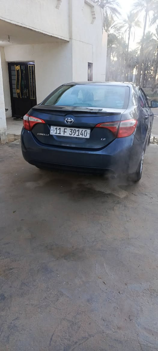 السلام عليكم كورلا مديل 2015 
الساره فول مواصفات عدا البصمه 
نضام يكو 
مانع انزلاق
تحكم جهتين 
فتحه 
مكينه 1800
كامرا 
شاشه ابلاد 
حداديه فريم ممه كامل جديد 
تخم تاير جديد 
رقم بغداد سنويه ورقم جدد بأسمي 
السياره بيها 3 قطع صبغ بدون دواخل 
وارد امريكي 
كير ومكينه مكفولات 
مكان السياره كربلاء
الشراي يتصل وبي خير ويدلل
*********** كربلاء, العراق
