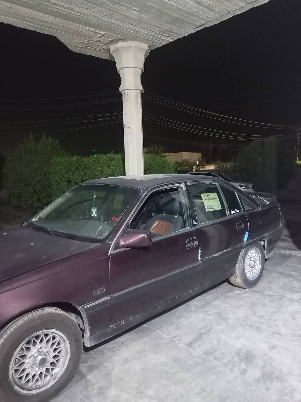 سلام عليكم وبل ميكه موديل 92 محرك 2000 رقم نبار سياره مكفوله مكانه رمادي سعر 30 و بيه مجال رقم الهاتف لي شراي يتصل ***********
