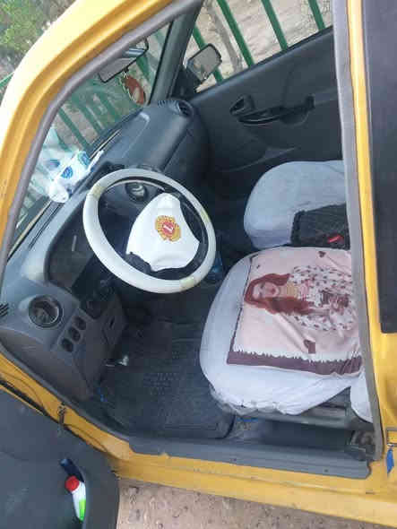 من رخصت الادمن سايبا 2012
مصفره ثاني يوم ابصملك بسمي سياره خير من الله 
مال جناي كل 5ايام تنقص نص ربع مكينته حلوه تبريد كله شغال سايره كل نقص ما بيهه كشره خير من الله كلشي ما مبدل بيه معدل بيه لجماليه فقط سعر 25 والله يسهل لجميع 
*********** بغداد اسكن
