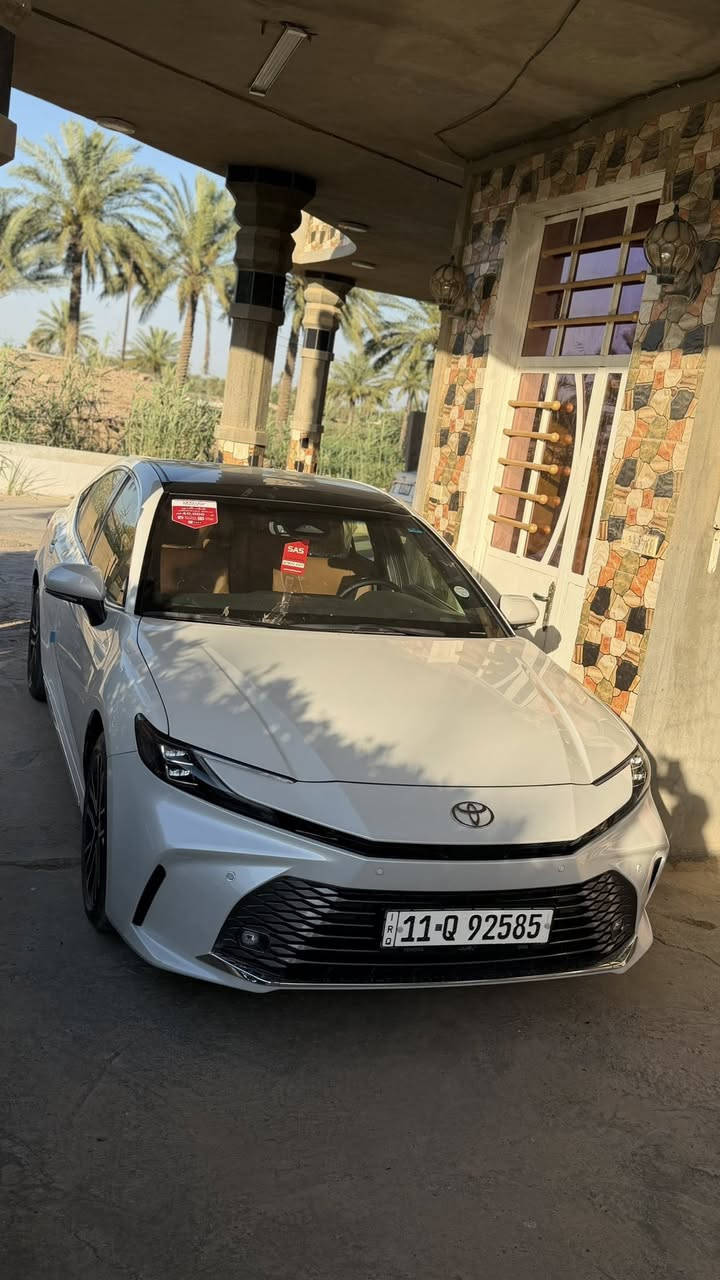 تويوتا كامريGLE   2025 بانزين SAS
‏Toyota Camre   2025 
عداد المسافه km
38الف
بلد المنشأ : خليجي SAS تحت الضمان
سعة المحرك 2,5L SAS
مقاعد جلد لون قرميدي+ المقاعد الأمامية كهرباء + تبريد 
شاحن موبايل اصلي (وايرلس)
رادارات جانبيه
لد امامي ليلي ونهاري
لايت زينون LED + بك لايت LED
المراية نقط عمياء 
مفتاح التشغيل بصمة + دخول ذكي +صندوك بصمه تشغيل عن بعد 
شاشه الحجم الكبير
حساسات ضغط اطارات
تبريد شاشة مناخين منفصلين 
قطعتين تبريد
هاند بريك كهرباء 
رقم هاتف ***********
