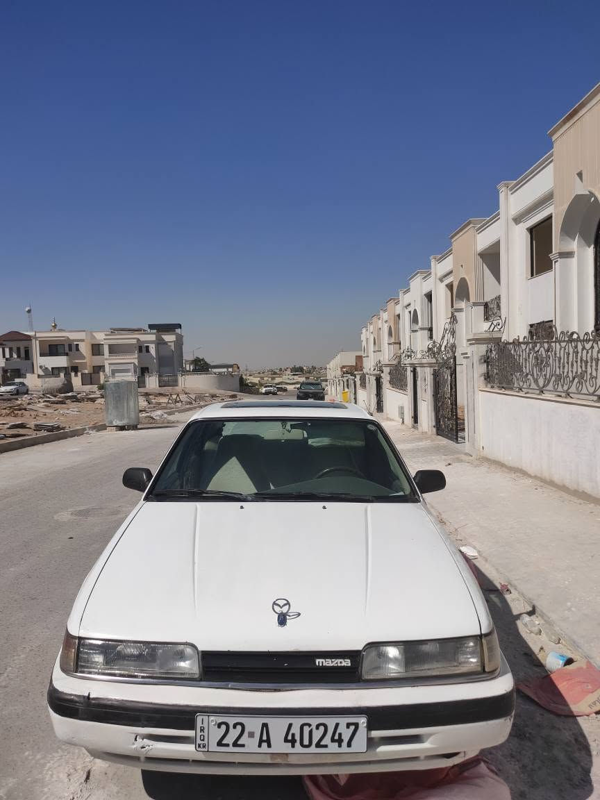 مازدا موديل 1991سنويةلغاية2031بسمي 8بخ بجم ورامابي ضربةسبغ بلادي تكم صكف محرك گيركلةبشرطتايرات جديدطفاصيل*********** كركوك, العراق
