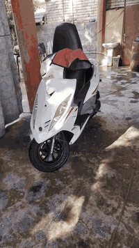 جي تي ارردراجه جديد صار ٢٥ يوم منزلها رمبه دراجه تخبل وجديده اوراقها ك...