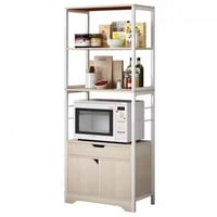 رف حديد خشب • ١٣٠×٦٠×٣٠سم • أربيل