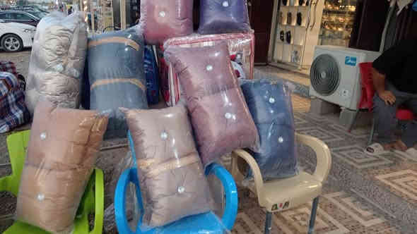 توفرت وجوه كوشات بكل الالوان والموديلات وبسعر 20 الف الدرزن وبالمفرد القطعة 2بالفين دينار تكريت الديوم مجاور افران العايد / محل مفروشات مروان للحجز خاص او تساب ***********
