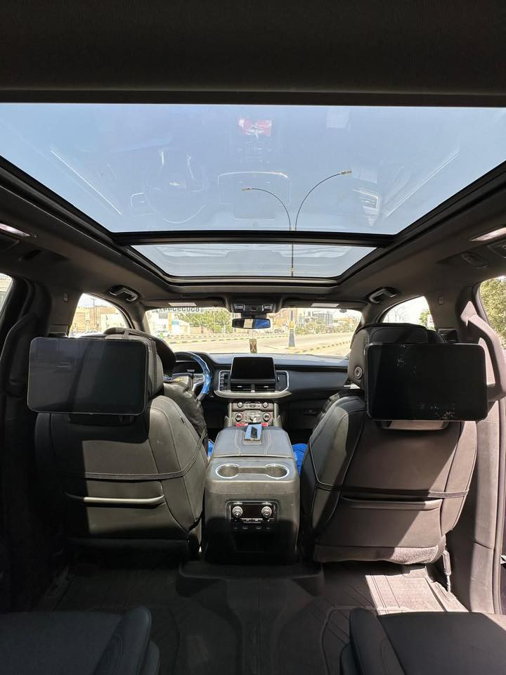 شوفروليت سوبربان 2023 امريكي لون رصاصي غامق قطعه وحدة صبغ فقط جاملغ امامي وقطعه خلفية PDR بدون رقم فحص موقت فول 1/1 LT مواصفات برمير طلب خاص من الشركة عداد 13 الف ميل فقط 
*********** واتساب 
*********** واتساب 
السعر 40.500$ قابل للتفاوض
