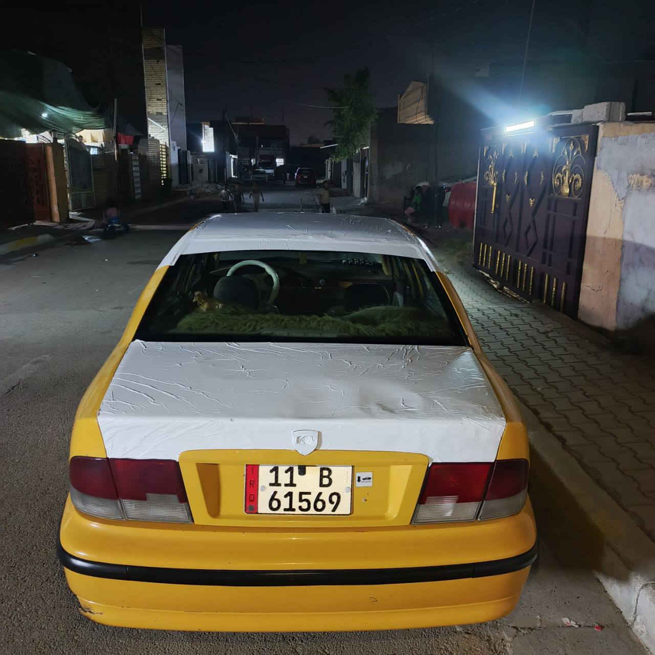 سمند موديل 11 سياره نضيفه رقم انكليزي مصفره كلشي ماعليه تحويل مباشر مكينه وكير مكفولات كهربايات شغاله بس تبريد بي واير مكطوع بل كمبليسر سعر 25 وبيه مجال مكان بغداد *********** بي واتساب
