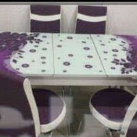 ميز طعام نفس صوره مع 4كراسي قفله 50الف للاستفسار ع واتساب رقم ‏‪077655...