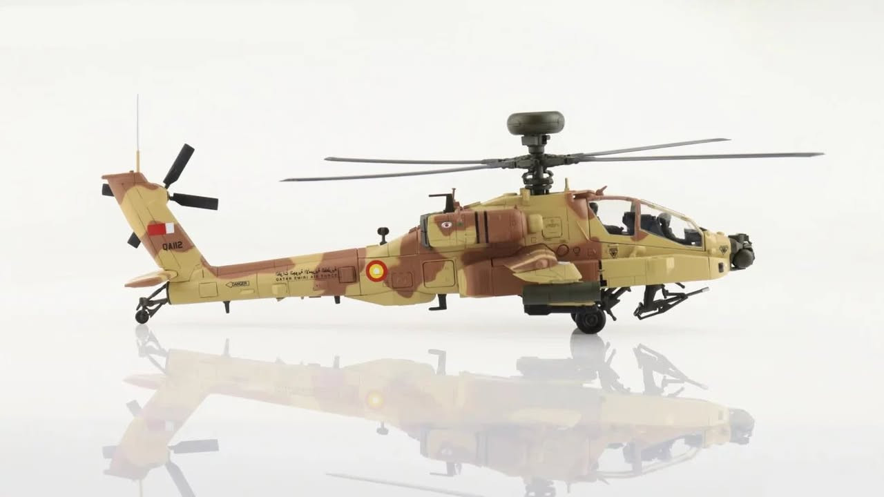 نموذج  هليكوبتر أباتشي AH-64E قطرية 🇶🇦انتاج شركة HOBBY MASTER
قياس 1:72


**إذا كنت صاحب هذا الإعلان وتريد حذفه لأي سبب، رجاءا أرسل رسالة إلى الدعم الفني**