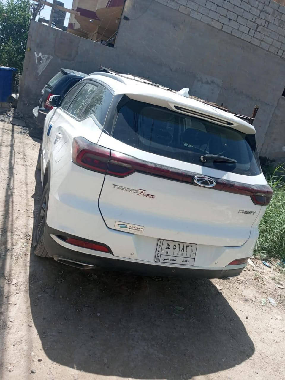✅شيري تيكو ٧ برو  Chery Tiggo 7 pro
✅نصف مواصفات Comfort 

✅ موديل 2022

✅ماشية 67640

✅ بعدها بالضمان ٣ سنوات بعد 

✅ابيع نقد 138 و بيها مجال 

❌نقصها دبلات فقط 

✅مطلوبة للمصرف باقي 4 سنوات عليها ابيعلك و احولك بأسمك 

✅رقم بغداد 

✅لون ابيض غير محدد

✅واتس آب ***********

✅بيها بارد بالبنيد و باب خلف السائق فقط
