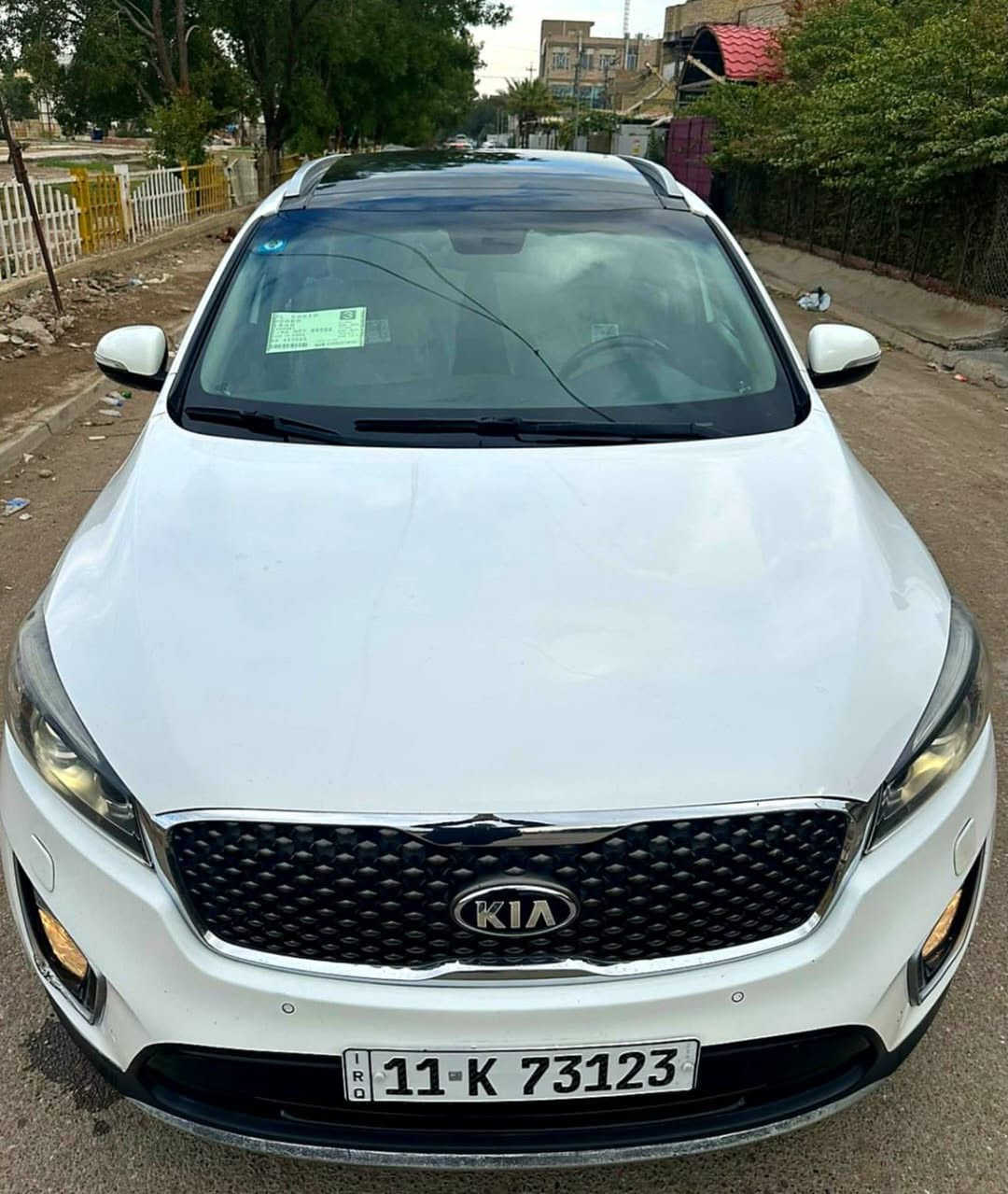 السلام عليكم سياره كيه سورنتو موديل 2016وارد خليجي كفاله عامه مواصفات فول واحد على واحد محرك 3600/6 محرك كير صدر تبريد تخم تاير مكفولة رقم بغداد بسمي تحويل مباشر سياره جاهزه حلوه كلش العنوان بغداد الامين شارع نواب سعر 217$بيه مجال بصيط النتصال ***********
