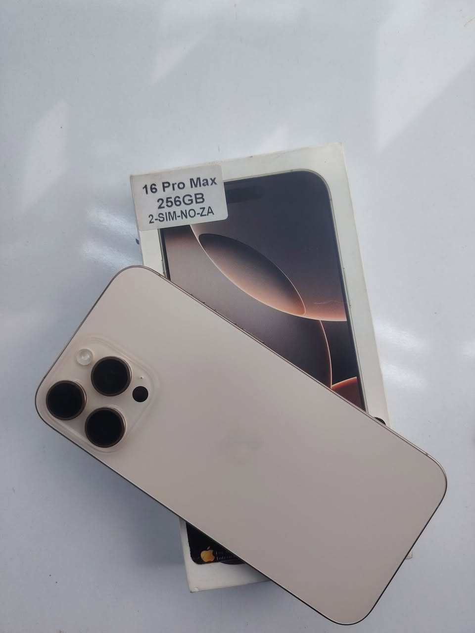 16برو ماكس ذاكره 256 بطاريه 94
دبل خط الجهاز نضافه 100/100
سعره 1350 بي مجال بسيط
*********** ما متواجد على الفيسبوك
