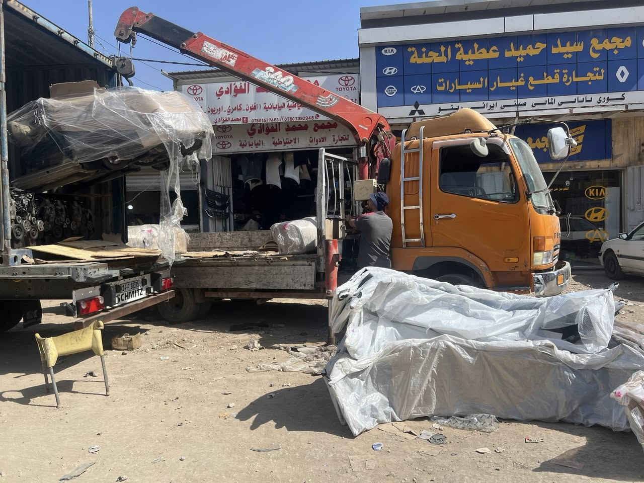 مساء الخير  الى زبائننا الكرام تم وصول حاوية جديدة الى مجمعات محمد الفؤادي وعروضنا مستمرة للاستفسار على الارقام التالية 
***********
***********
