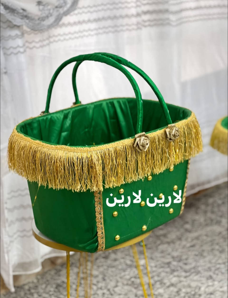 اللهم صلئ علئ محمد وال محمد 🧿🤍
تم تنفيذ وتسليم طلبيهة أسد علي لزبونتي  
صينيه حجم وسط 
سله توزيعات الحجم الكبير 
٥٠قطعه توزيعات الامام القاسم 
ان شاء الله تنال اعجابكم والحجز مفتوح خلال شهر محرم الحرام


**إذا كنت صاحب هذا الإعلان وتريد حذفه لأي سبب، رجاءا أرسل رسالة إلى الدعم الفني**