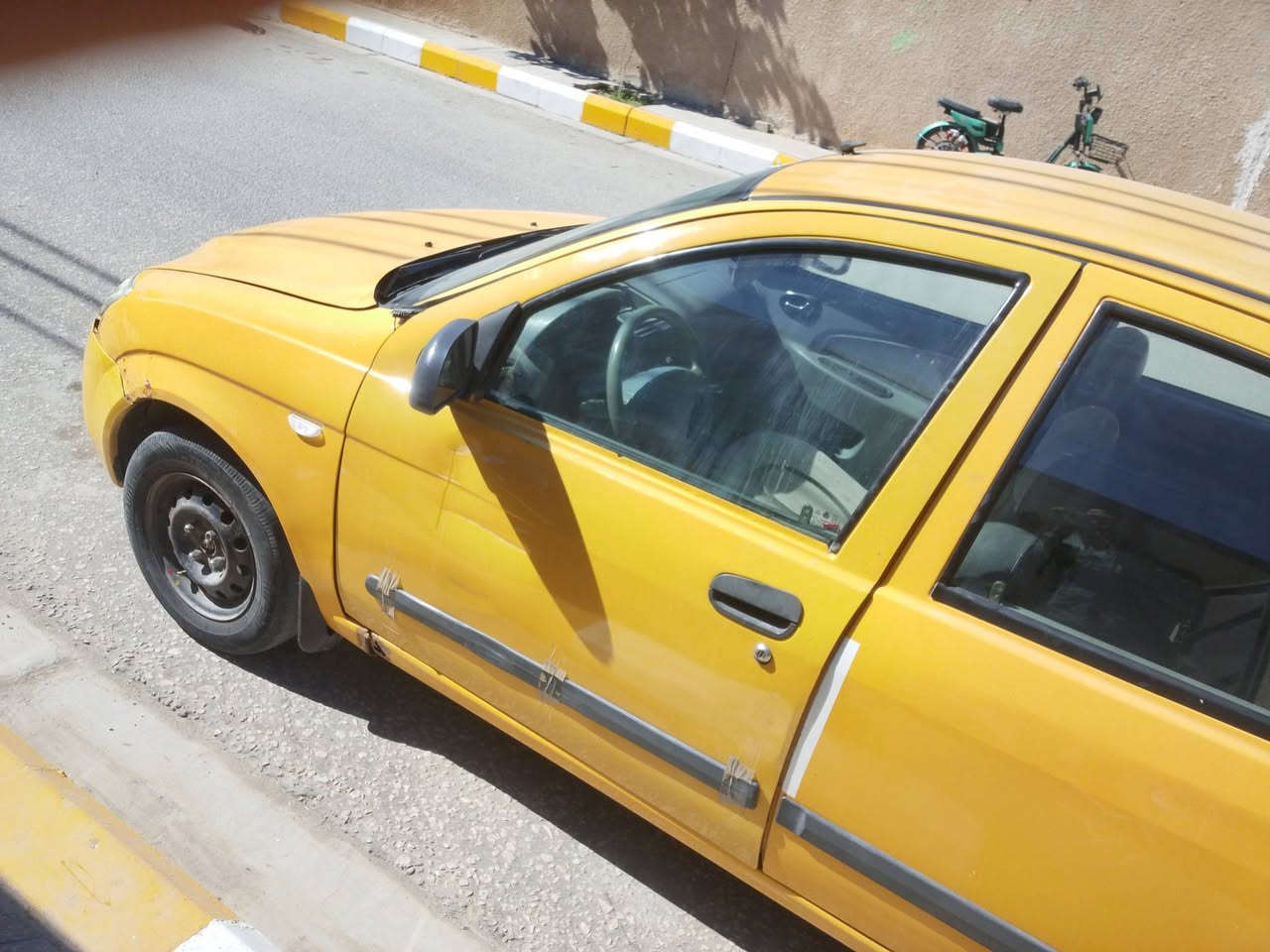 سلام عليكم طيبة 2015 مصفرة هيئة وغرامة بيهة باب بدل رقم بغداد تحويل ثاني يوم حدادية جديد صدر جديد تايرات جديد سعر 30ورقة وبيه مجال مكاني كربلاء رقم ***********
