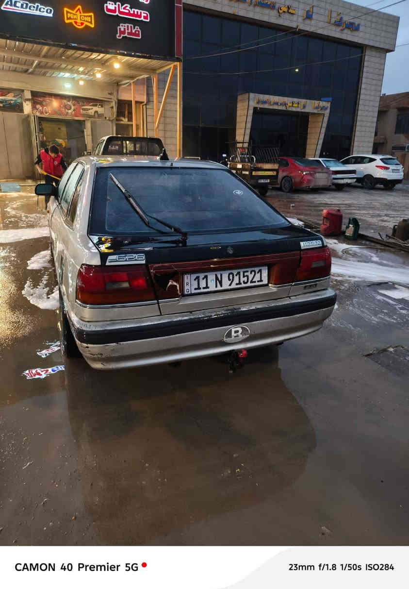 سلام عليكم مازده  للبيع كير ومحرك شرط كهربائيات كلها شغاله 
صدر نص عمر باتري جديد تاير نص عمر  مازدة 626ماسحة مابيها صبغ خلاص موديل 90 اوربي ***********
سعر 37 وبيها مجال لطيبين
